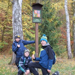 Póza s přírodninou