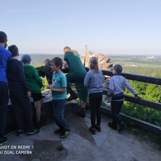 Ranní obhlídka terěnu