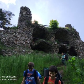 Vpravo nahoře jsme spali