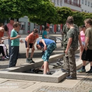 Hrátky na náměstí v Bystřici