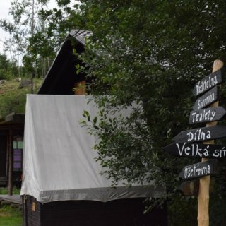 marodka a rozcestník