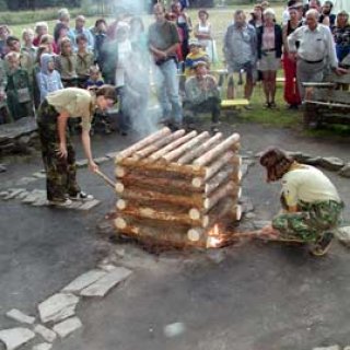 Zapalování ohně