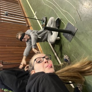 chvilky před vázáním