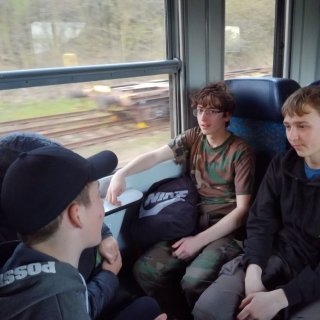 Ve vlaku