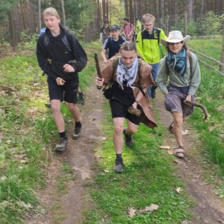 I vedoucí si výpravu užívají