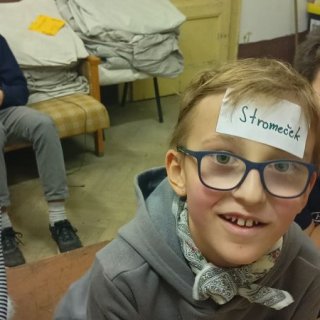 Vánoční hra - co mám na čele?