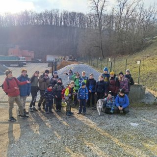 Skupinové foto s Krtečkem