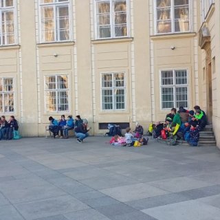 Na Pražském hradě