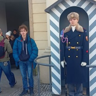 Na Pražském hradě
