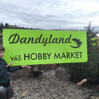 Reklama na Zahradnictví Dandyland