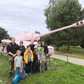Růžový tank