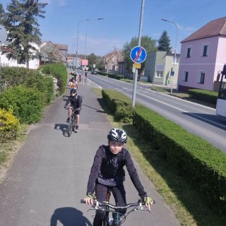 Už nazmrzlinovaní na začatku zpáteční cesty