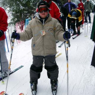 Nastupující Alberto Tomba