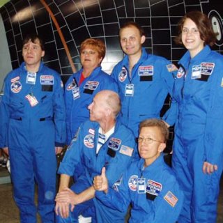 Mission control team