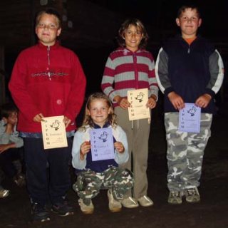 Vyhlášení výsledků azimutového závodu