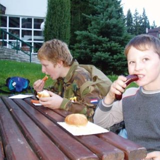 Cíl správné tůry je bufet