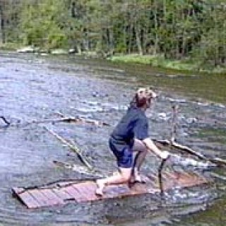 Blonďák řečený skifař