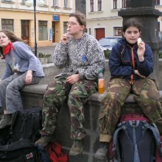 Celkem 65 kilometrů dalo všem zabrat a tak cukrárna nakonec byla vítaná