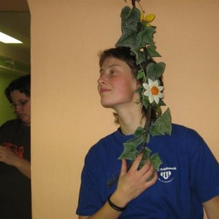 Píďa s kytkou :-)