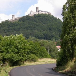 První cíl - hrad Bezděz