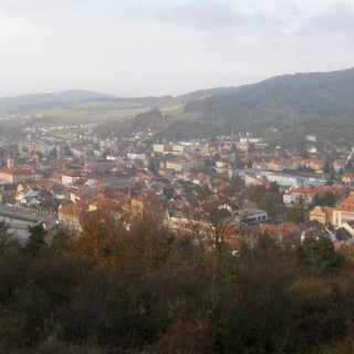 Sušice od kaple Anděla Strážce