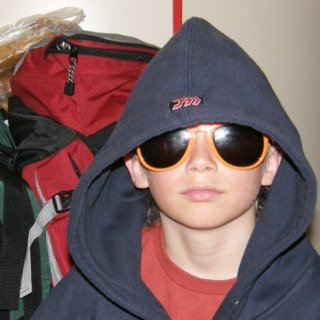 Tak tenhle gangster s námi taky jel na výpravu