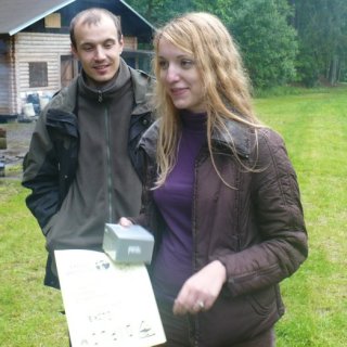 Vítězka HRY 300 nanečisto - Zuzka z T. K. Arnika Kolín.