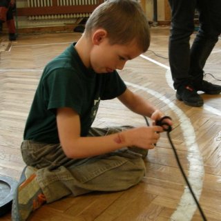 Chvíle soustředění.