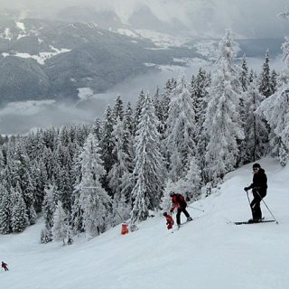 černá sjezdovka - Reiteralm