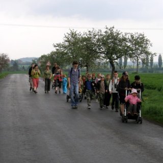 Hodně nás bylo, a to je jenom polovina.