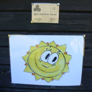 Usměvavé sluníčko.