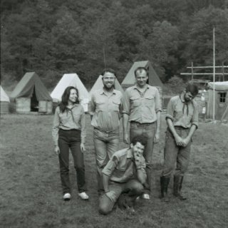 Nouzov - Táborové nástupy