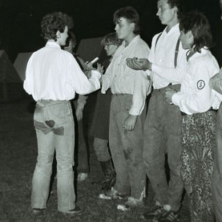Nouzov - Táborové nástupy
