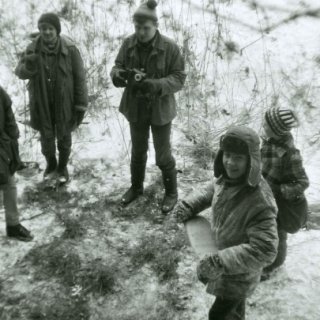 Polepské údolí - zimní výprava - pekáčování bez pekáče