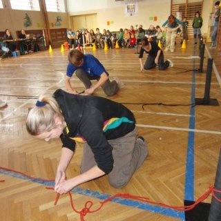 Rozběh.
