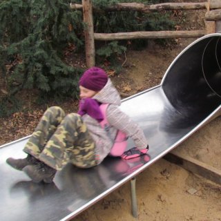 Skluzavka uprostřed ZOO II.