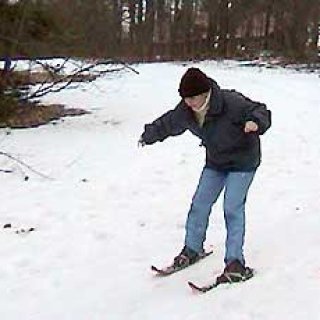 Káťa na lyžích