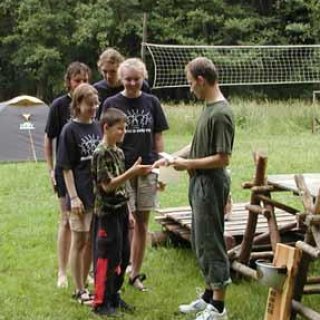 Přebírání výsledků - Hlídka Shooba Dooba SPPolek z Liberce